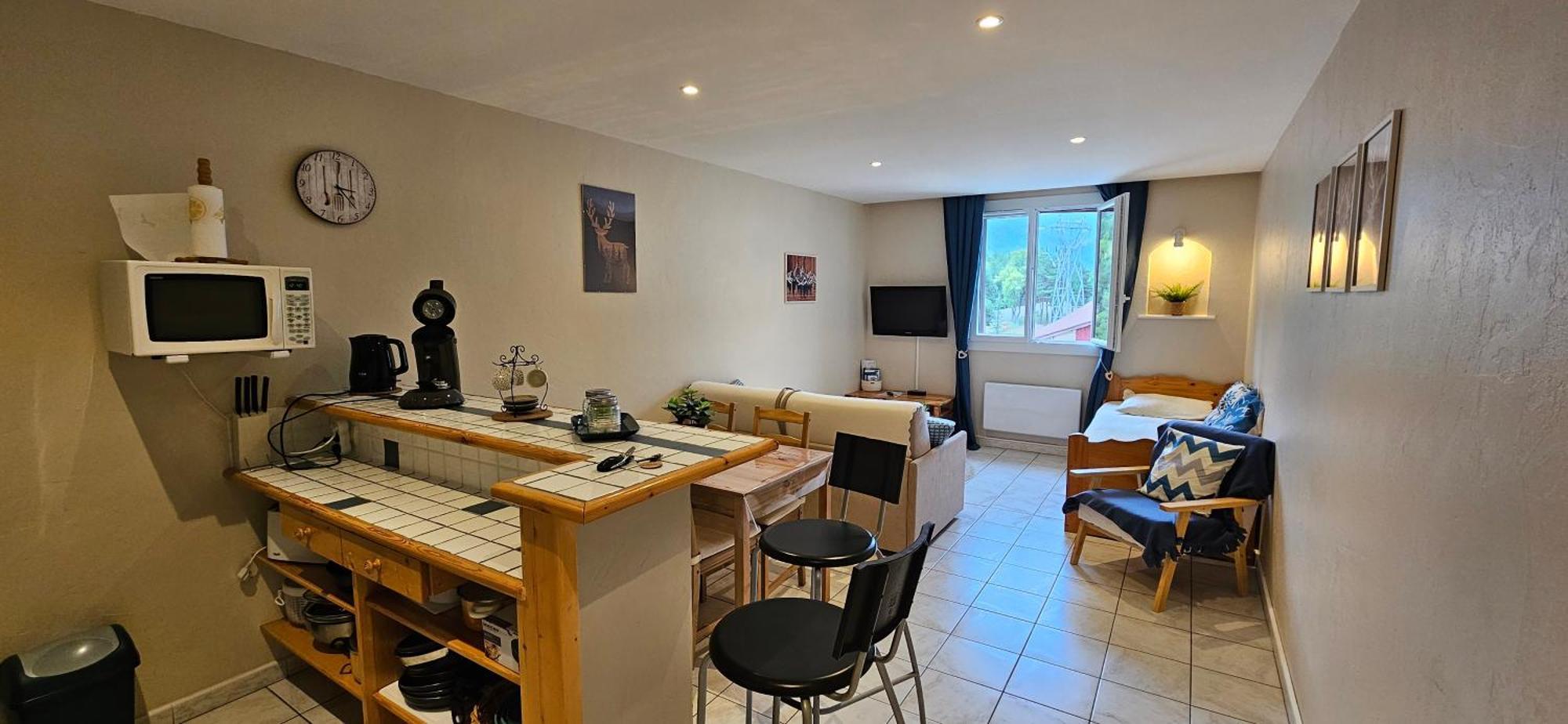 Grand Studio 3 Personnes Idealement Place Barcelonnette Esterno foto
